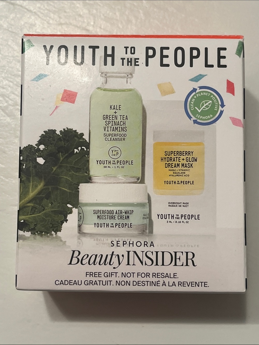 NWT Youth To The People Sephora Gift Set